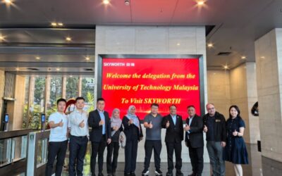 SPACE UTM Delegation Embarks on Official Visit to Skyworth Headquarters