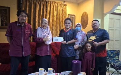 UTMSPACE Prihatin: Lawatan Kebajikan dan Sumbangan Endowmen kepada Pelajar Menghadapi Masalah Kesihatan