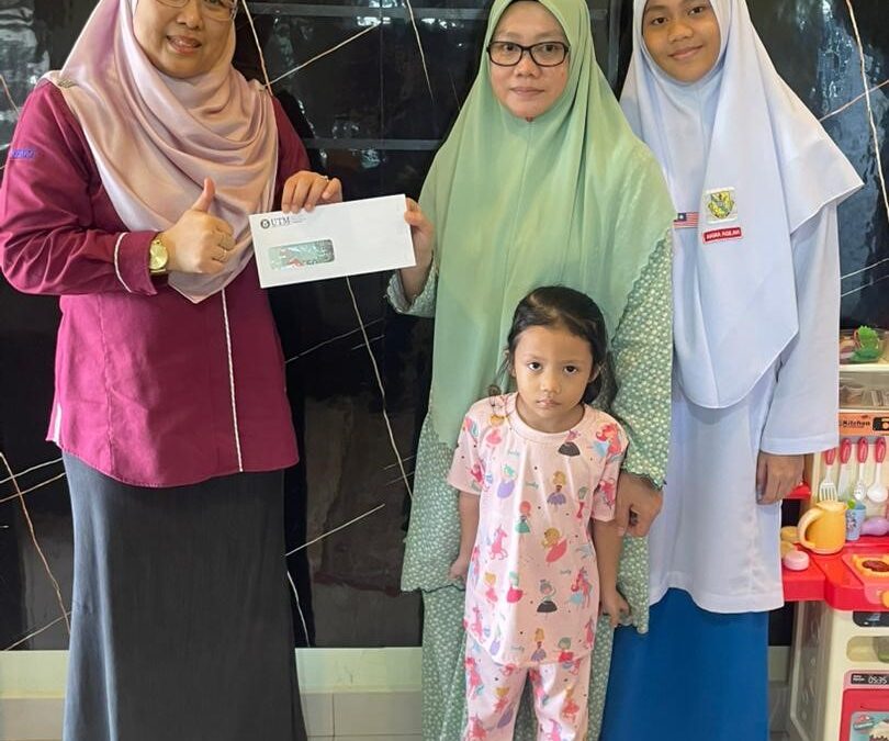 UTMSPACE PRIHATIN : MENYANTUNI KELUARGA PELAJAR YANG TELAH TIADA