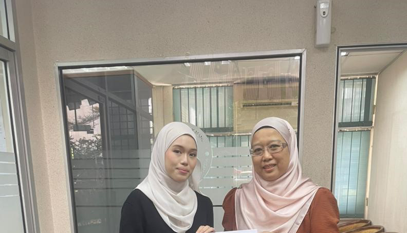 UTMSPACE PRIHATIN : SUMBANGAN KHAIRAT KEMATIAN AHLI KELUARGA PELAJAR