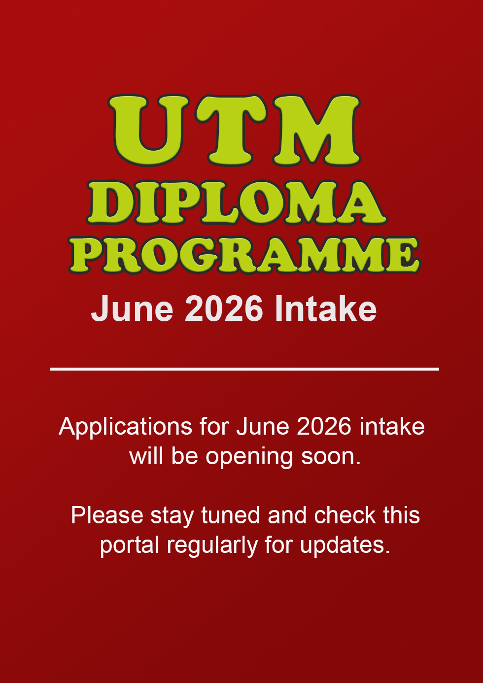 Diploma | SPACE UTM
