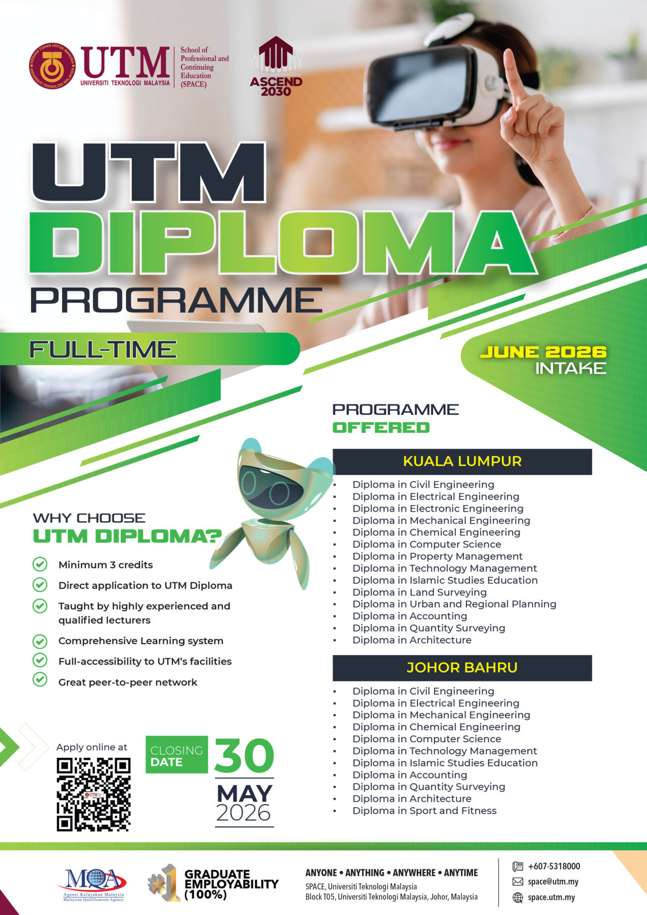 Diploma | SPACE UTM