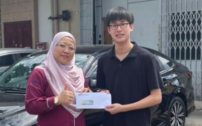 UTMSPACE PRIHATIN : SUMBANGAN KEBAJIKAN PELAJAR KEMALANGAN